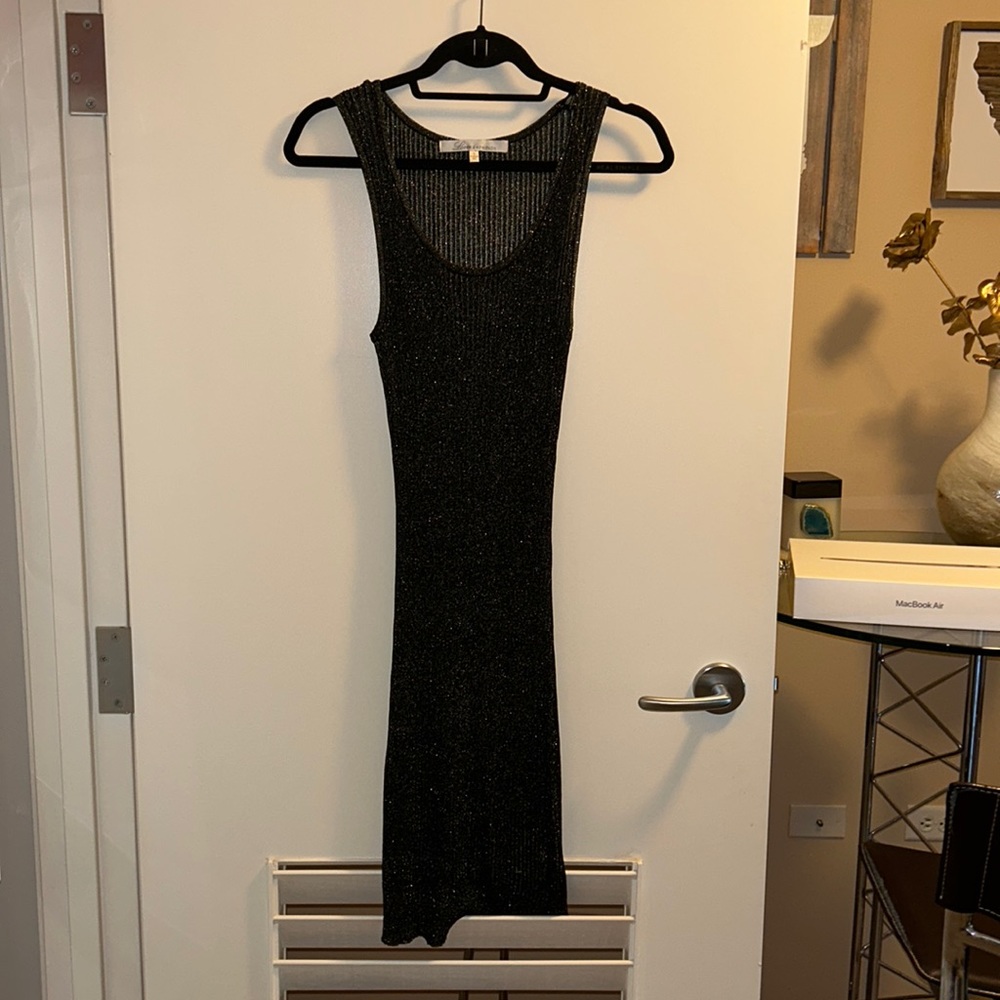 NWOT Lovers and Friends midi ribbed dress
